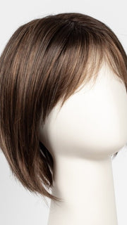 KANDY-BROWN-LR | Warm Light Brown and Dark Rich Brown Mixed with Dark Long Roots
