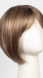 MOCHACCINO-R | Dark Root with Light Brown Base and Strawberry Blonde Highlights