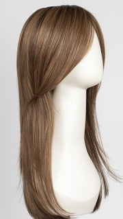 MOCCA-ROOTED 830.27.12 | Medium Brown, Light Brown, and Light Auburn Blend with Dark Roots
