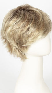 CHAMPAGNE SHADED 22.16.25 | Lightest Ash Blonde, Medium Ash Blonde with Light Golden Blonde blend with dark shaded roots
