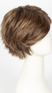 TOFFEE BROWN SHADED 830.27.20 | Medium Brown base with Medium Reddish Brown and Copper Red highlights with a Light Ash Blonde Blend with medium shaded roots