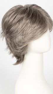 R388G GRADIENT SMOKED WALNUT | Light Brown with 80% Gray on Top Gradually Fading to a Evenly Blended of Light Brown and Gray Towards the Nape
