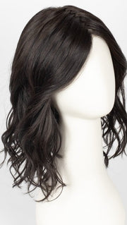 RL2/4 OFF BLACK | Black Evenly Blended with Dark Brown Highlights