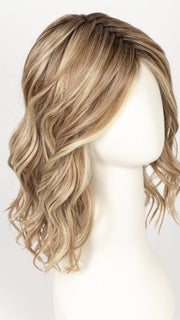 RL14/22SS SHADED WHEAT | Dark Blonde Evenly Blended with Platinum Blonde with Dark Roots