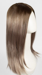 MILK-TEA-LR | Creamy Beige with Longer Dark Root