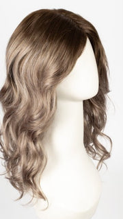 MILK-TEA-LR | Creamy Beige with Longer Dark Root