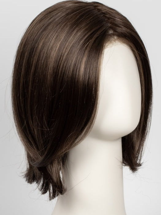 8RH14 MOUSSE CAKE | Medium Brown with 33% Medium Natural Blonde Highlights