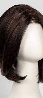 FS4/33/30A MIDNIGHT COCOA | Dark Brown, Medium Red, Medium Natural Red Blonde/Brown Blend with Medium Natural Red Blonde/Brown Blend Bold Highlights