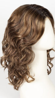 HOT MOCCA ROOTED 830.27.33 | Medium Brown, Light Brown, and Light Auburn Blend with Dark Roots