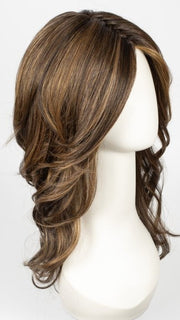 RL8/29SS SHADED HAZELNUT | Warm Medium Brown Evenly Blended with Ginger Blonde with Dark Roots
