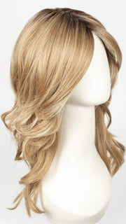 RL14/22SS SHADED WHEAT | Dark Blonde Evenly Blended with Platinum Blonde with Dark Roots