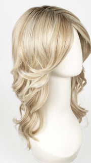 RL19/23SS SHADED BISCUIT | Light Ash Blonde Evenly Blended with Cool Platinum Blonde with Dark Roots