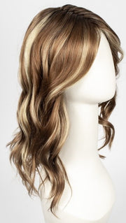 FS26/31S6 SALTED CARAMEL | Medium Natural Red Brown with Medium Red Gold Blonde Bold Highlights, Shaded with Brown