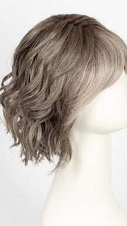 52/38/49/R8 | 3 Tones of Grey blended with Dark Brown Roots