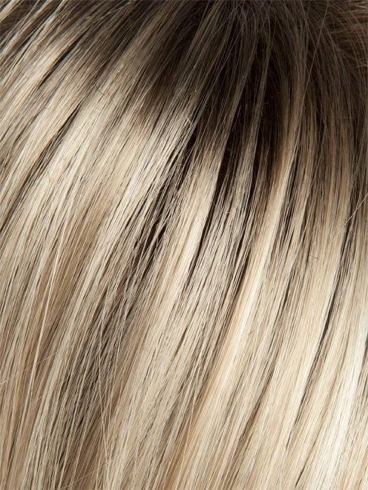 8-263R | Creme Brulee- Rooted Dark with Gold Blonde base