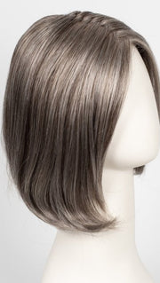 39F38 ROASTED CHESTNUT | Light Natural Ash Brown with 75% Grey Front, graduating to Medium Brown with 35% Grey Nape