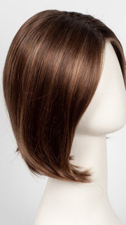 30A27S4 SHADED PEACH | Medium Natural Red & Medium Red-Gold Blonde Blend, Shaded with Dark Brown