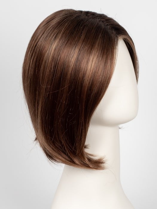 30A27S4 SHADED PEACH | Medium Natural Red & Medium Red-Gold Blonde Blend, Shaded with Dark Brown