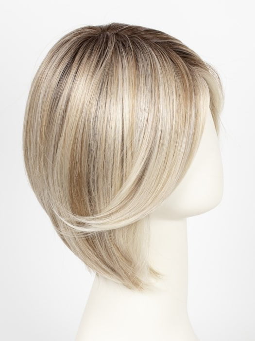 RL19/23SS SHADED BISCUIT | Cool Platinum blonde with subtle highlights and medium brown roots