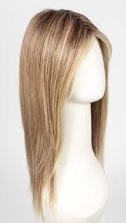 RL14/22SS SHADED WHEAT | Dark Blonde Evenly Blended with Platinum Blonde and Dark Roots