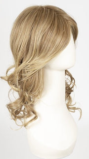 Color RL13/88 = Golden Pecan: Neutral Medium Blonde With Pale Honey Blonde Highlights