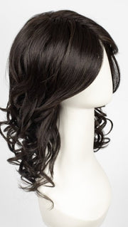 RL2/4 OFF BLACK | Black Evenly Blended with Dark Brown Highlights