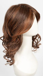 RL32/31 CINNABAR | Medium Dark Auburn Evenly Blended with Medium Light Auburn