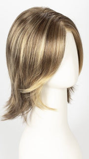 R11S+ GLAZED MOCHA | Warm Medium Brown with Golden Blonde Highlights on Top