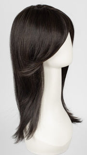 RL2/4 OFF BLACK | Black Evenly Blended with Dark Brown Highlights