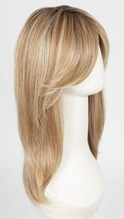 RL14/22SS SHADED WHEAT | Dark Blonde Evenly Blended with Platinum Blonde with Dark Roots