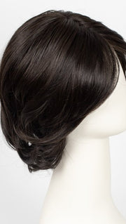 RL2/4 OFF BLACK | Black Evenly Blended with Dark Brown Highlights