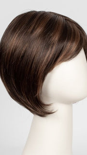R9S+ GLAZED MAHOGANY | Warm Medium Brown with Ginger Highlights on Top