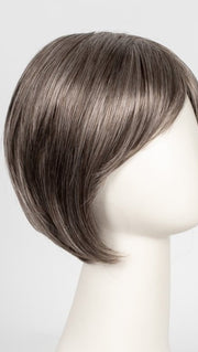 R388G GRADIENT SMOKED WALNUT | Light brown with 80% gray throughout the front, crown & sides, gradually blended into a darker nape with a 50% light brown / gray mix