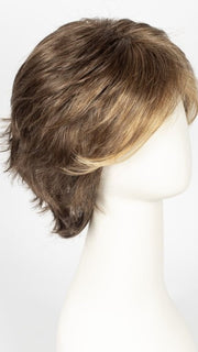 R9F26 MOCHA FOIL | Warm Medium Brown with Medium Golden Blonde Highlights Around the Face