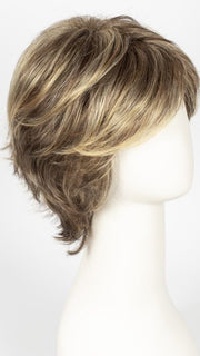 R11S+ GLAZED MOCHA | Warm Medium Brown with Golden Blonde Highlights on Top
