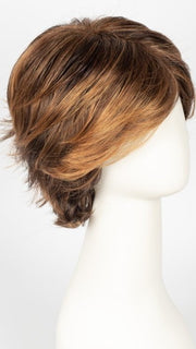 R3329S+ GLAZED AUBURN | Rich Dark Auburn with Pale Ginger Blonde Highlights