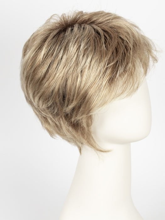 SS14/88H SHADED GOLDEN WHEAT | Dark Blonde Evenly Blended with Pale Blonde Highlights and Dark Roots