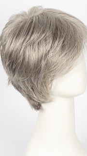 R119G SILVER AND SMOKE | Light Brown with 80% Gray in Front Gradually into 50% Gray Towards the Nape