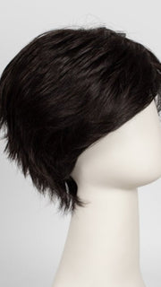 RL2/4 OFF BLACK | Black Evenly Blended with Dark Brown Highlights