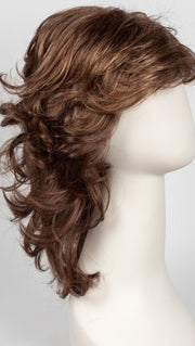 R3025S GLAZED CINNAMON | Medium Auburn with Ginger Blonde Highlights on Top