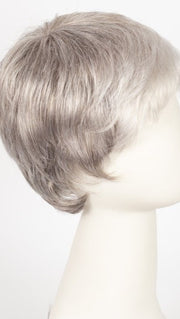SNOW-MIX | Pure Silver White with 10% Medium Brown & Silver White with 5% Light Brown blend