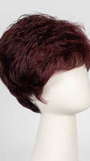 HOT AUBERGINE MIX | Medium Burgundy Red, Dark Burgundy Red, and Darkest Brown Blend
