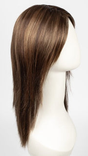 HOT MOCCA ROOTED | Warm Medium Brown, Light Auburn, and Dark Auburn Blend