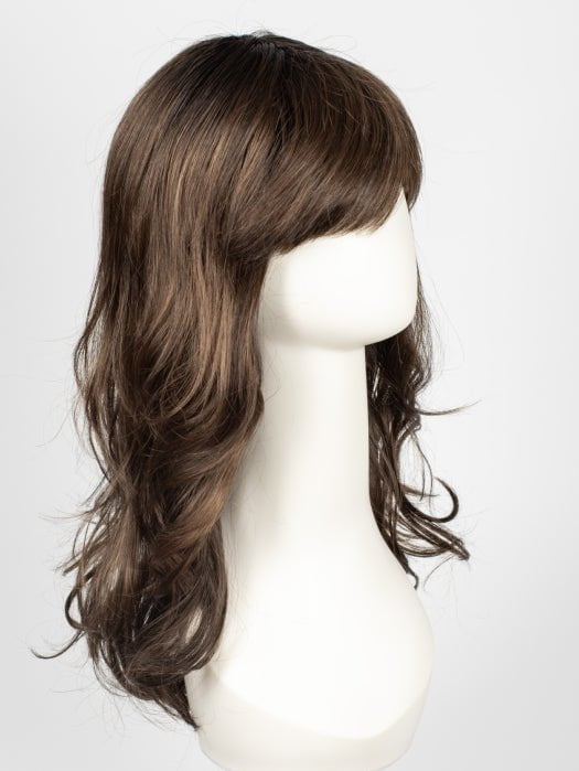 CHOCOLATE ROOTED 830.6 | Medium Brown Blended with Light Auburn and Dark Brown with Shaded Roots