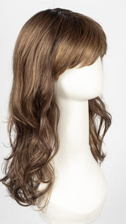 HOT MOCCA ROOTED | Medium Brown, Light Brown, and Light Auburn blend with Dark Roots