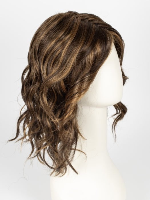 6F27 CARAMEL RIBBON | Brown with Light Red-Gold Blonde Highlights & Tips