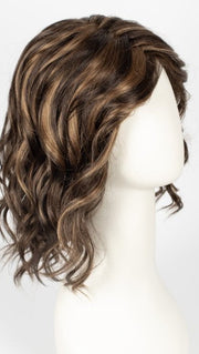 FS6/30/27 TOFFEE TRUFFLE | Brown, Medium Red-Gold, Medium Red-Gold Blonde Blend with Medium Red Gold Blonde Bold Highlights