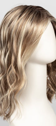 12FS8 SHADED PRALINE | Light Gold Brown, Light Natural Gold Blonde & Pale Natural Gold-Blonde Blend, Shaded with Medium Brown