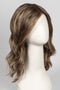 24BT18S8 SHADED MOCHA | Medium Natural Ash Blonde & Light Natural Gold Blonde Blend, Shaded with Medium Brown