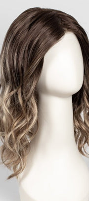 S8-18/26RO FAWN | Medium Brown roots to midlength, Dark Natural Ash Blonde & Medium Red-Gold Blonde Blend midlength to ends